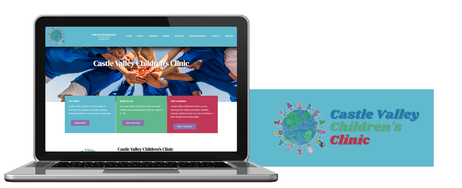 Website Client Castle Valley Children's Clinic